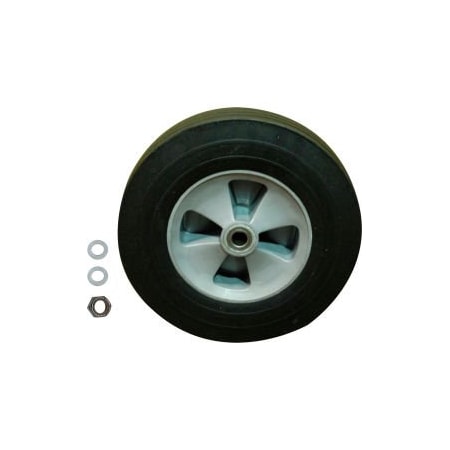 Specialmade Goods And Services Rubbermaid 12in Wheel with Hardware FG1013L10000